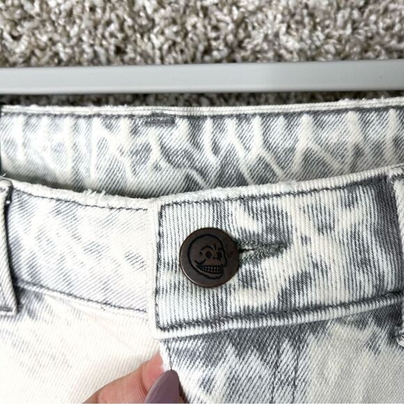 Cheap Monday Jeans Men’s 30x34 Average White Revive Slim Straight Raw Hem NWT - Picture 4 of 8